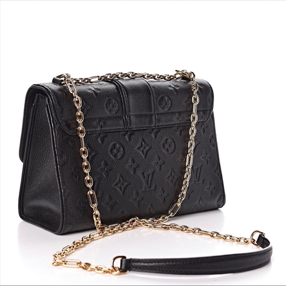 {Louis Vuitton} Black Empreinte Saint Sulpice PM - Picture 2 of 8